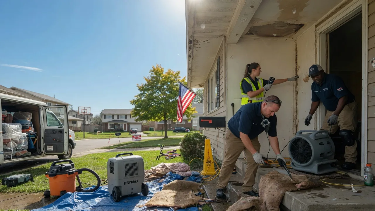 Water Damage Restoration in Lebanon, WI near me